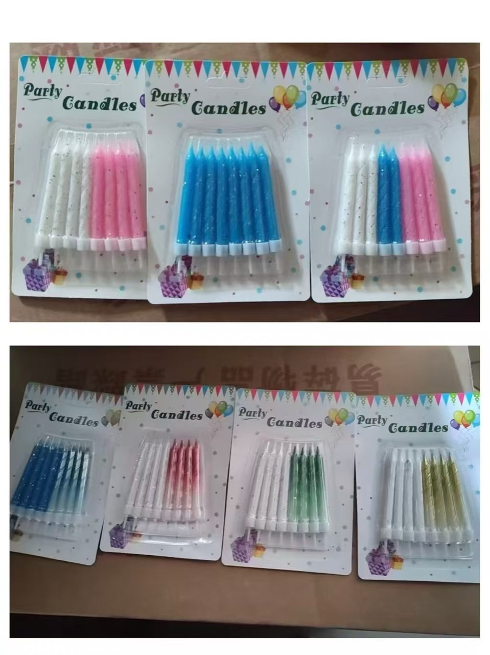 Wholesale straight birthday candles